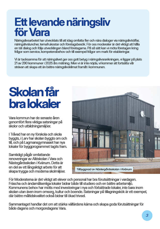  Vi h&aring;ller vad vi lovar 